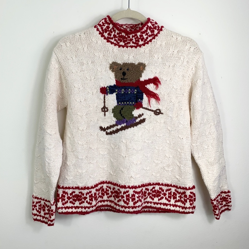 Marisa Christina Vintage Christmas Sweater Petite
